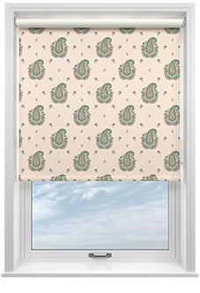 Petal & Block Boothi, Neem - Roller Blind